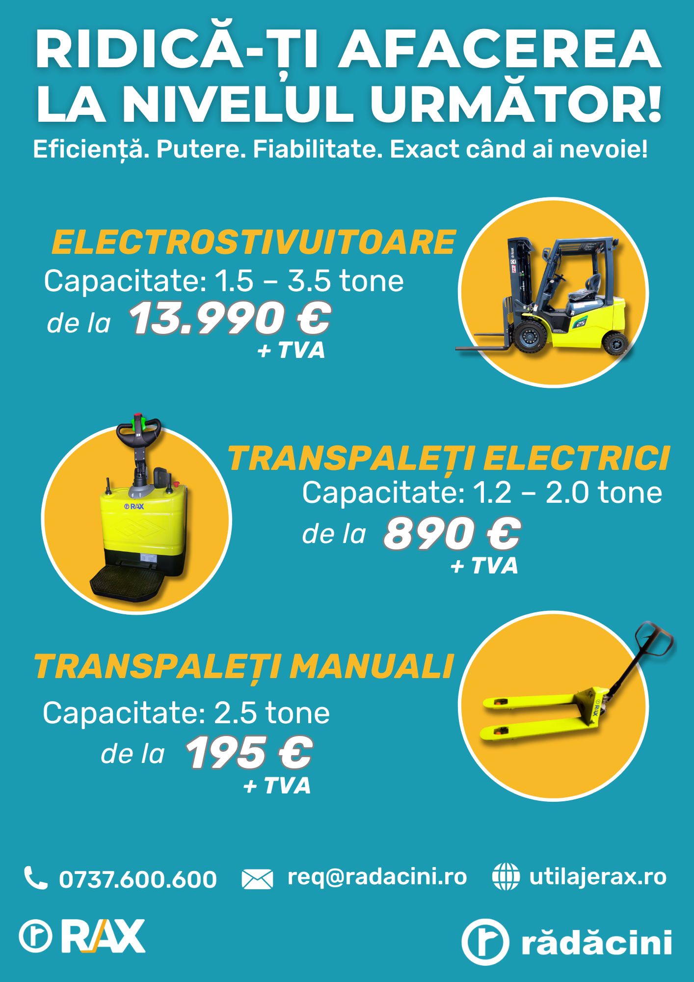 Utilaje Rax